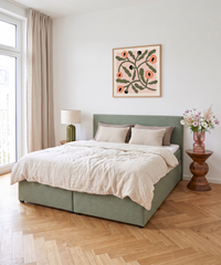 Musselin Kissenbezug 40×80cm in Beige | Haven