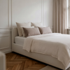 Muslin Pillowcase 40×80cm in Taupe | Haven