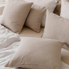 Muslin Pillowcase 50×50cm in Beige | Haven