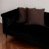 Muslin Pillowcase 50×50cm in Dark Brown | Haven
