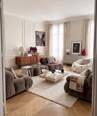 Musselin Kissenbezug 50×50cm in Taupe | Haven