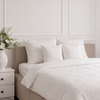 Muslin Pillowcase 50×50cm in White | Haven