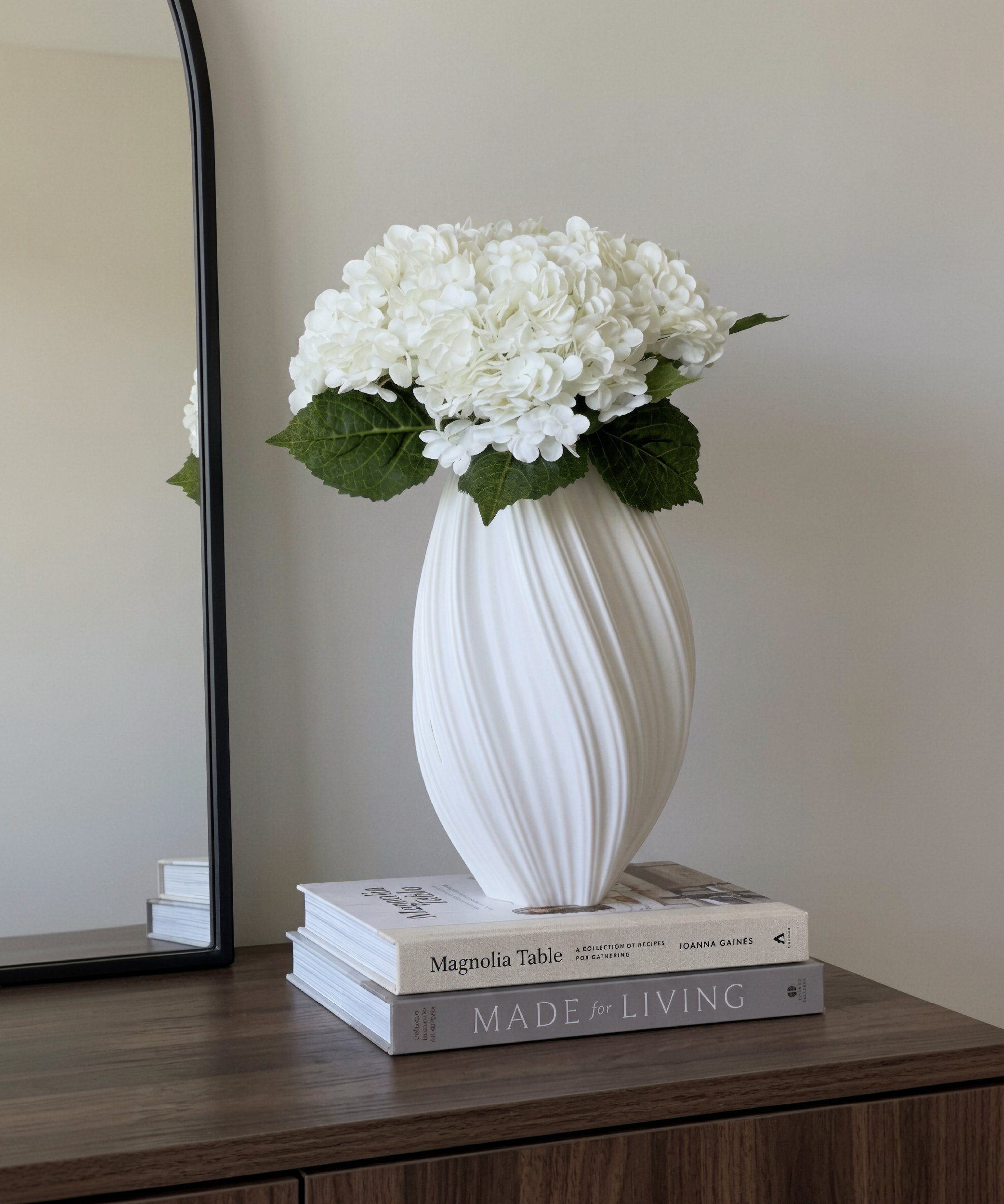 Hortensien 4er Bouquet in Weiß | Bloom
