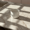 Set of 2 small, cream-white, glossy bowls | Nia