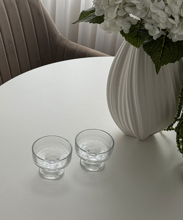 Glass Dessert Bowl | Drapé