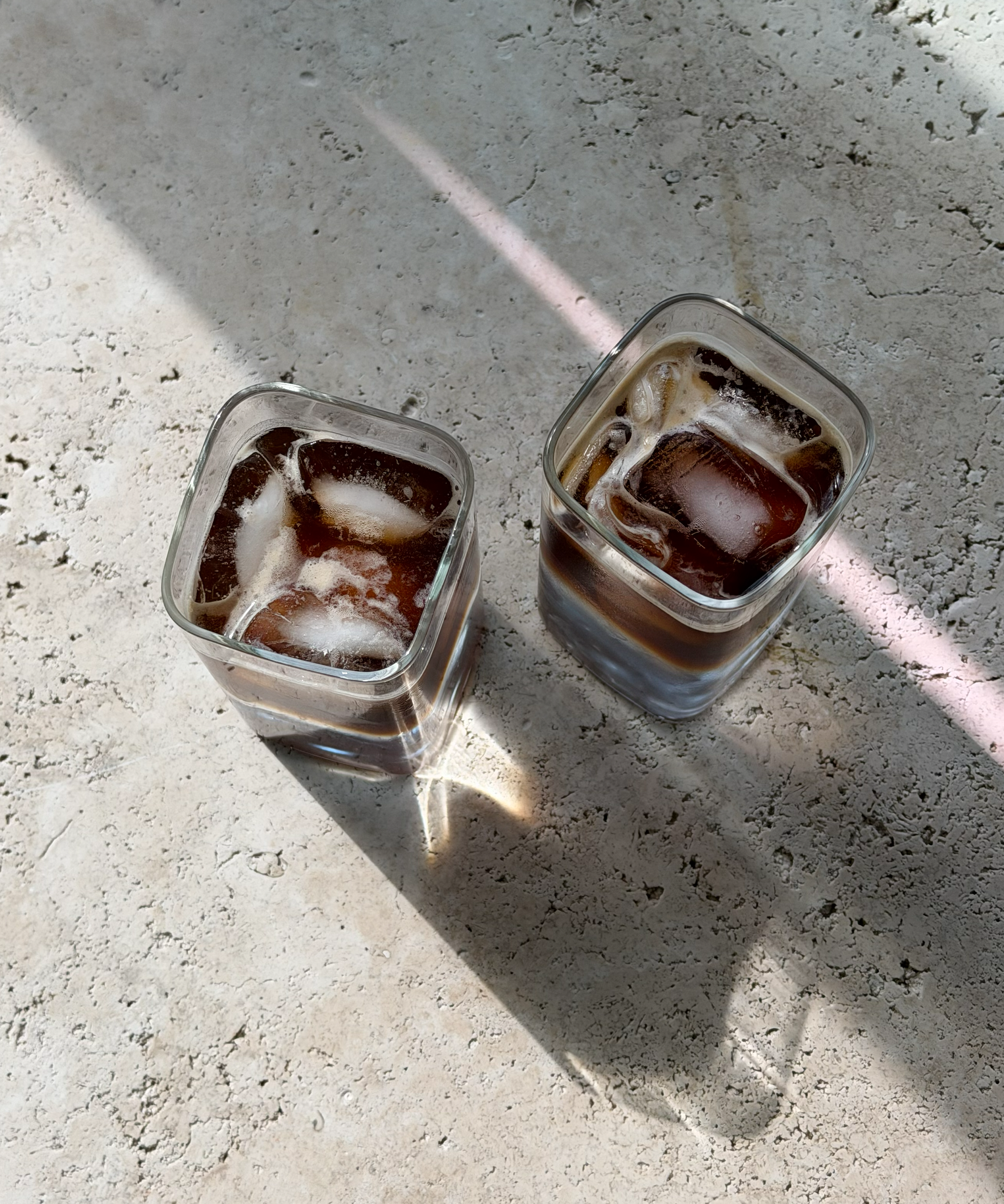 Glass square design | Cuba