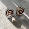 Glass square design | Cuba