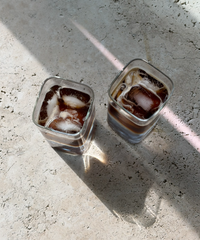 Glass square design | Cuba