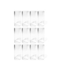 Geriffeltes Glas im eckigen Design | Kuba