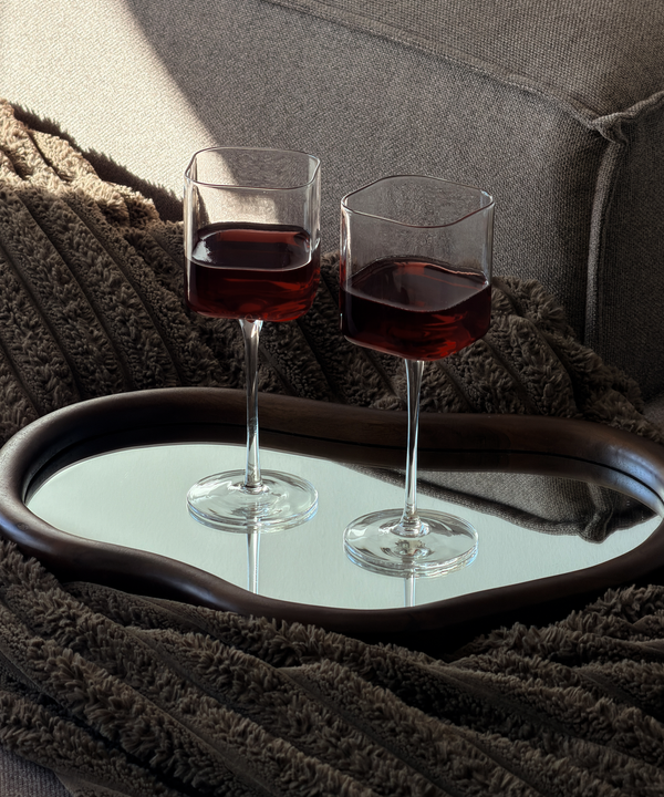 Wine Glass in Angular Design | Kuba