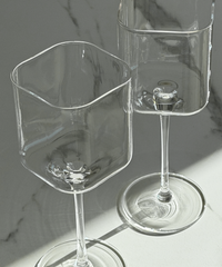 Wine Glass in Angular Design | Kuba
