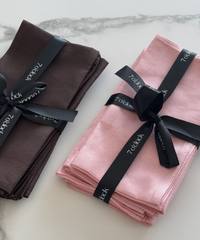 Rosa Servietten 6er Set | Kyla