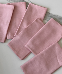 Rosa Servietten 6er Set | Kyla