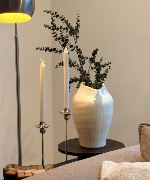 Large Ceramic Vase with a Tall & Softly Shaped Silhouette | Maira
