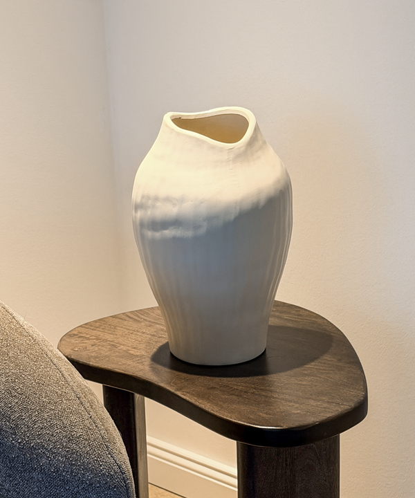 Large Ceramic Vase with a Tall & Softly Shaped Silhouette | Maira