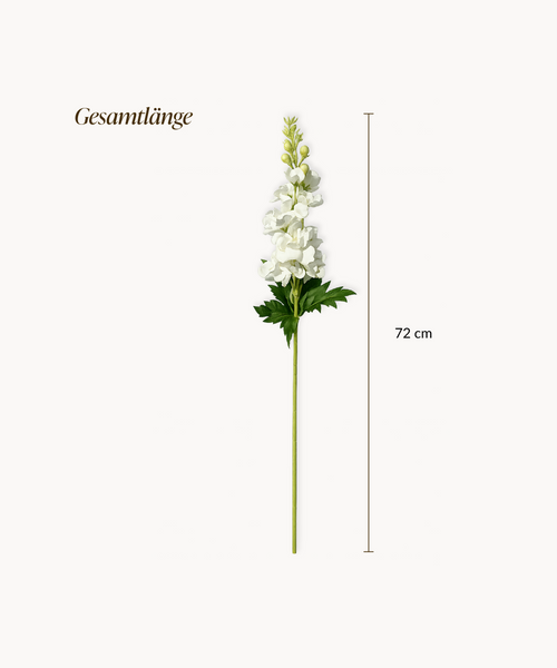 Kunstblumen-Bouquet Levkojen 5er in Weiß aus der Serie Bloom – Produktansicht