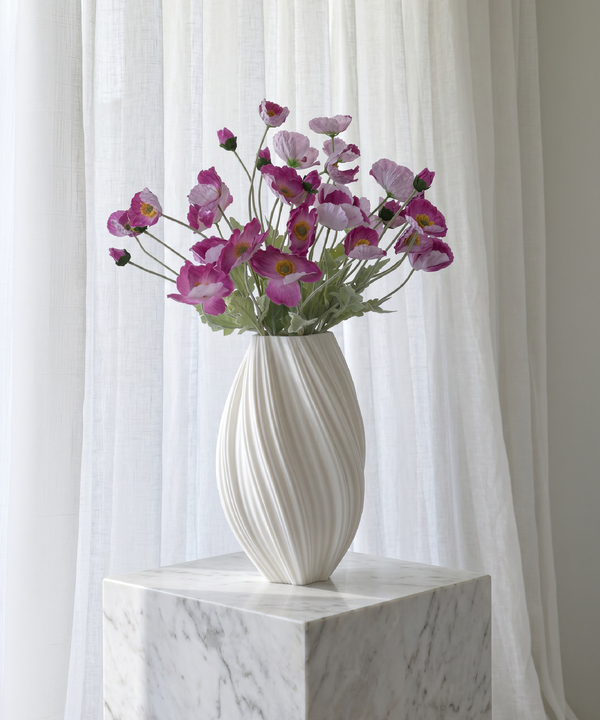 Mohnblüten 8er Bouquet in Pink | Bloom