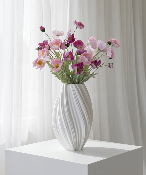 Mohnblüte 8er Bouquet in Pink & Rosa | Bloom