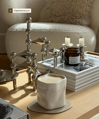 Organic ceramic mug 350ml in cream white | Alaska