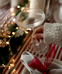 Geriffeltes Champagnerglas | Paris