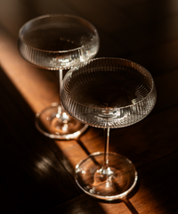 Geriffeltes Champagnerglas | Paris
