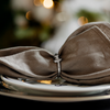 Napkin Rings Gold & Silver 2x Set of 6 | Tye