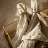 Napkin rings gold set of 6 | Tye