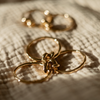 Napkin Rings Gold & Silver 2x Set of 6 | Tye