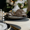 Napkin rings gold set of 6 | Tye
