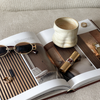 Organic ceramic mug with color gradient | Bali