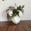 Large ceramic vase cream white | Flora