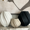 Large ceramic vase cream white | Flora