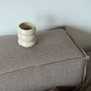 Wave-shaped ceramic mug beige | Mya