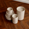 Tableware Set Beige Glossy | Nia