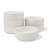 Dip bowls set of 6 in cream white | Nia
