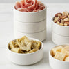 Dip bowls set of 6 in cream white matt | Nia