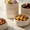 Dip bowls set of 6 in cream white matt | Nia