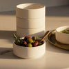 Dip bowls set of 6 in cream white matt | Nia