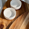 Dip bowls set of 6 in cream white matt | Nia