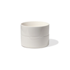 Set of 2 small, cream-white, glossy bowls | Nia