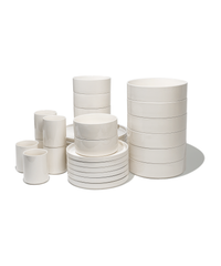 Cream white tableware set with cups | Nia