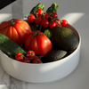 Large bowl Ø27cm in cream white | Nia