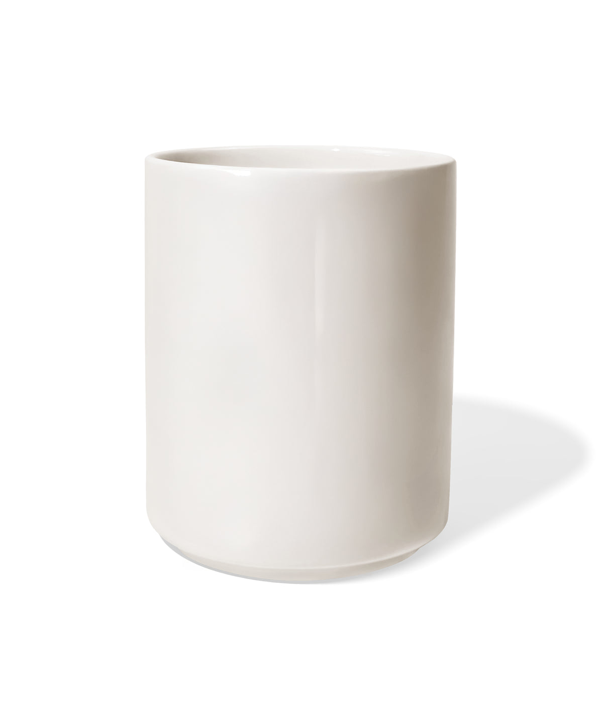 Tasse in Cremeweiß glänzend, 1er Set – aus der Serie Nia von 7 O'CLOCK
