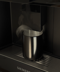 Cups without handles in a set of 6 in black | Nia