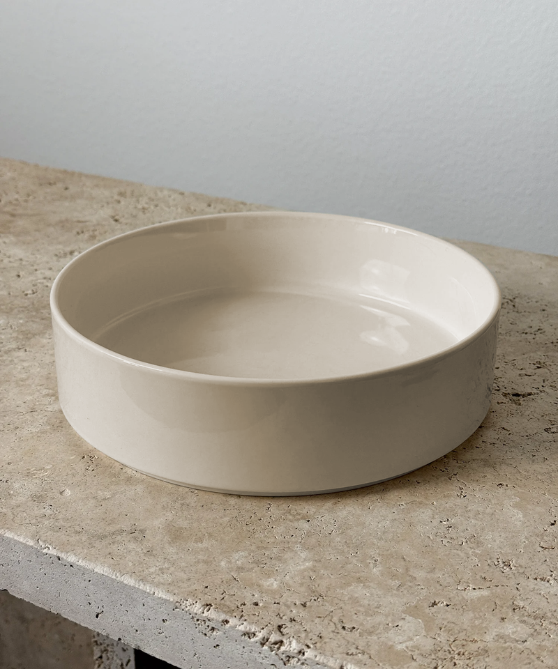 Große Bowl in Beige – nia collection von 7 O'CLOCK