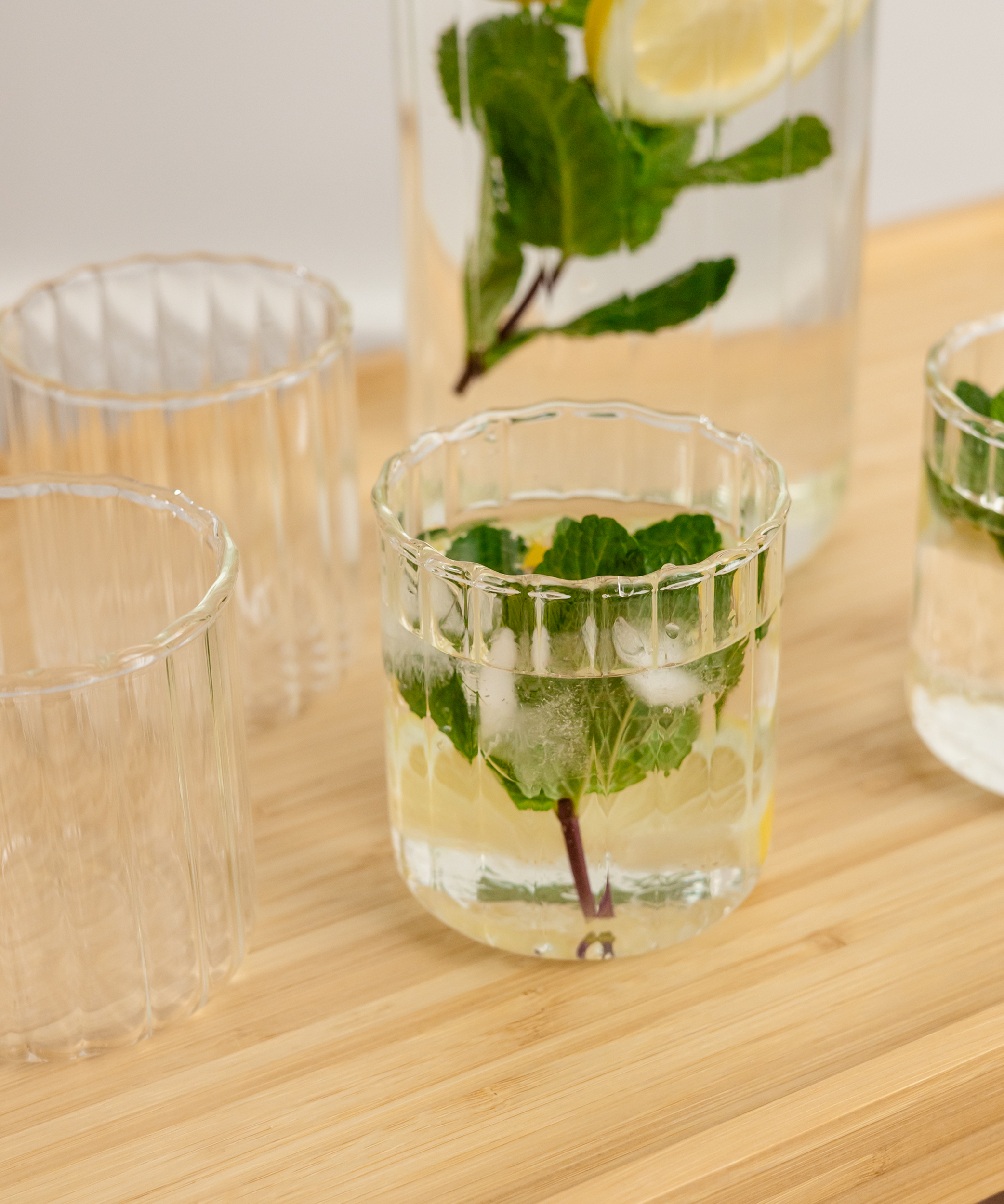 Small glass stripe design | Norway