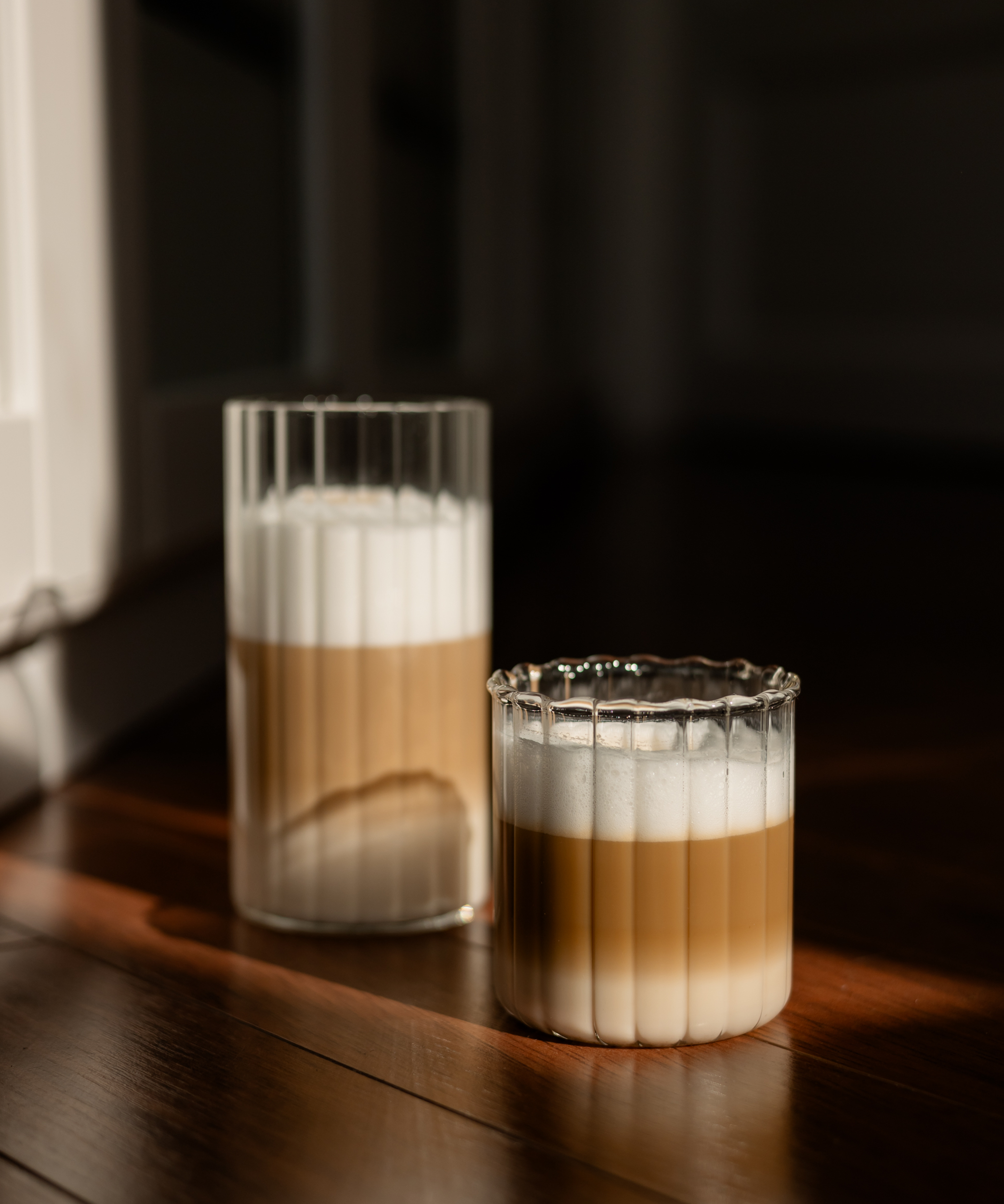 Water carafe & glass set striped design | Norway