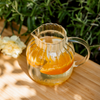 Tea Carafe & Glass Cups Set Striped Design | Norway