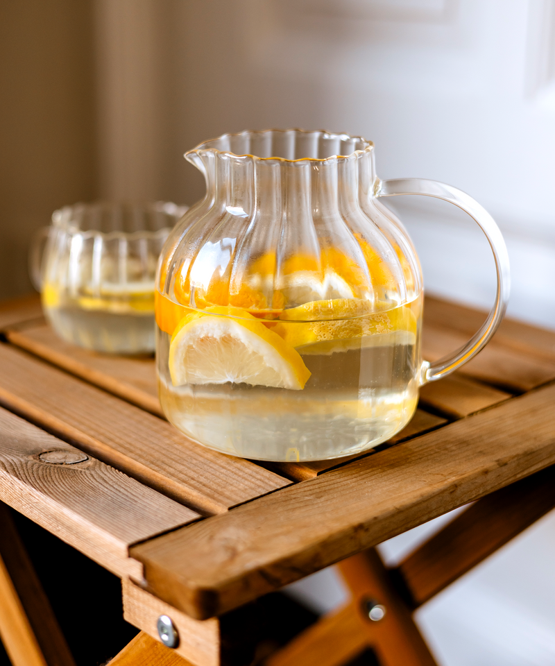 Teekaraffe im Streifen-Design, Serie Norway – im Wohnambiente