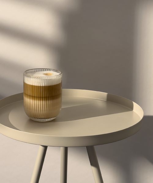 Geriffeltes kleines Trinkglas aus der Serie Paris – Produktansicht im Überblick